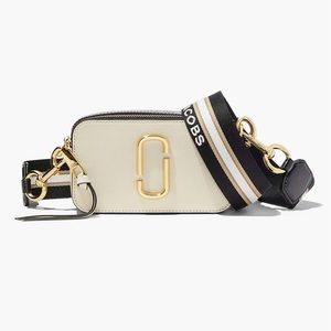 Marc Jacobs The Snapshot Bag in New Cloud White Mul